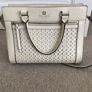 Kate Spade White satchel bag
